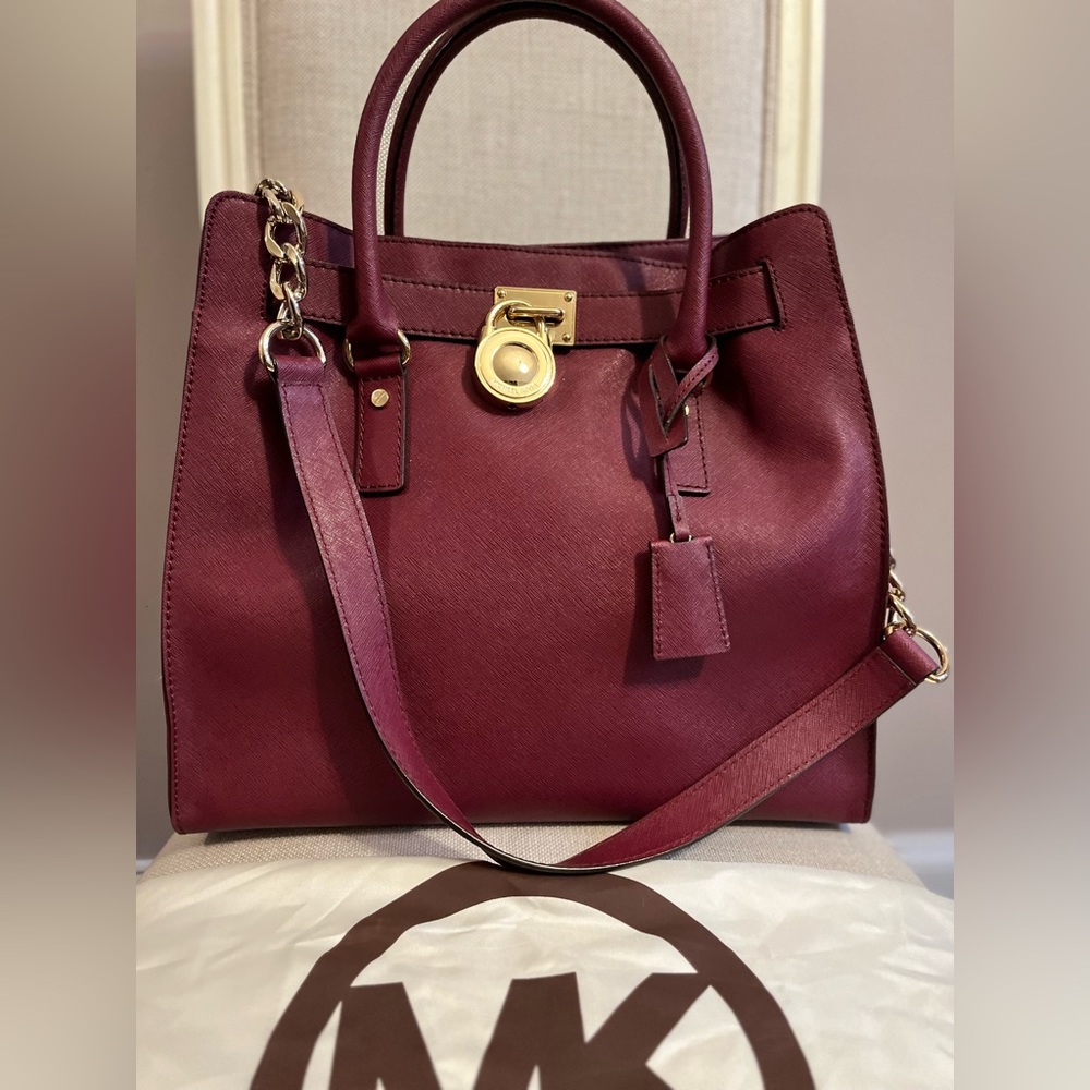 Michael Kors Hamilton Saffiano Leather Tote